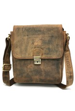 Hunters Leather bags - Hunters leather shoulder bag brown MBG008