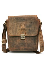 Hunters Leather bags - Hunters leather shoulder bag brown MBG008