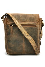 Hunters Leather bags - Hunters leather shoulder bag brown MBG008