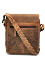 Hunters Leather Shoulder bags  Leather crossbody bags - Hunters Leather Crossbody Bag Buffalo Leather (tan)