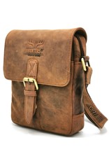 Hunters Leather Shoulder bags  Leather crossbody bags - Hunters Leather Crossbody Bag Buffalo Leather (tan)