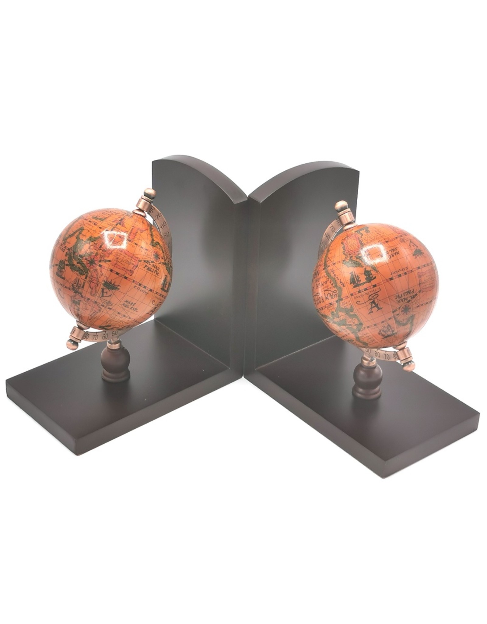 Trukado Miscellaneous - Globe bookends set of 2