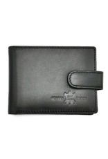 Wild Club Only  Leather Wallets - Leather Card holder black