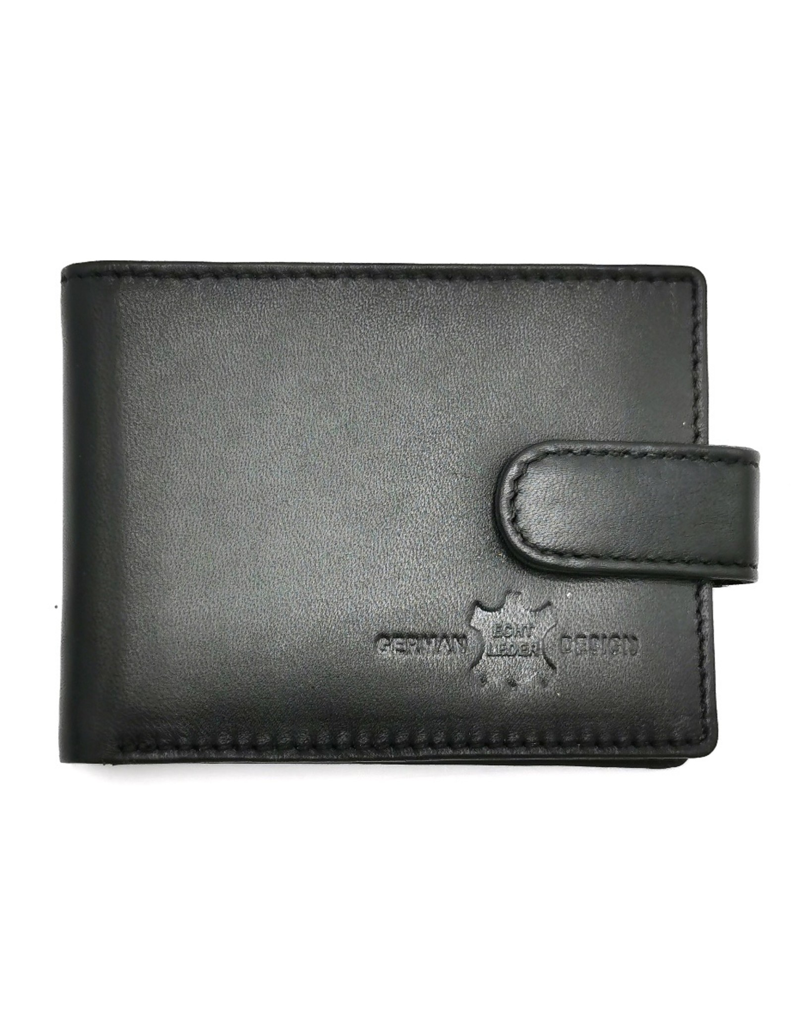 Wild Club Only  Leather Wallets - Leather Card holder black