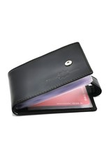 Wild Club Only  Leather Wallets - Leather Card holder black