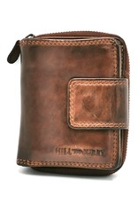 HillBurry Leather Wallets - HillBurry Wallet Washed Leather Brown