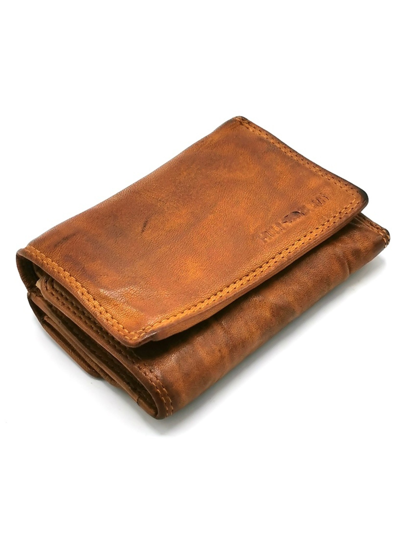 HillBurry Leather Wallets - Hillburry Wallet Washed Leather Medium