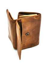HillBurry Leren Portemonnees - Hillburry Portemonnee Gewassen Leer Medium