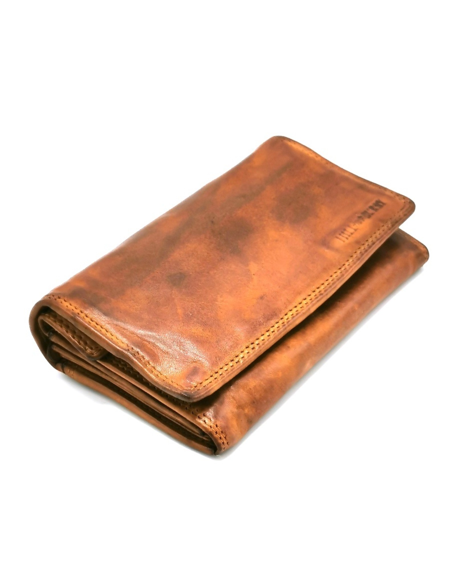 HillBurry Leather Wallets - Hillburry Wallet Washed Leather Large