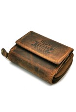 Hunters Leather Wallets - Hunters Leather Mini wallet brown (TAN)