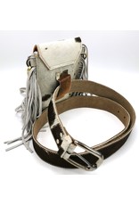 Trukado Leren Festivaltasjes, heuptassen en riemtassen - Koeienhuid telefoontasje-crossbody-riemtasje Ibiza Stijl - 2