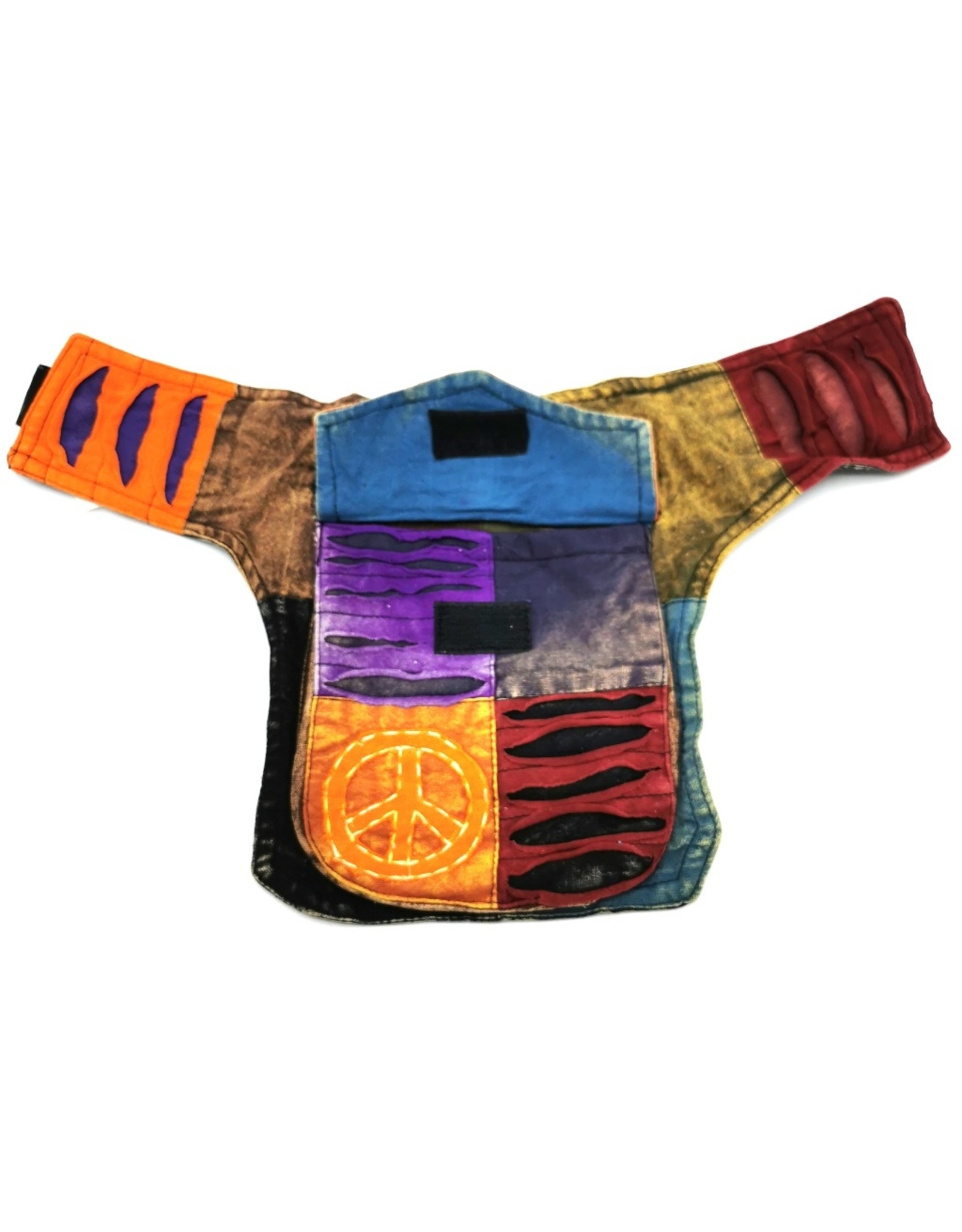 Trukado Fashion bags - Fanny Pack Peace & Love in Soft Colorful Cotton