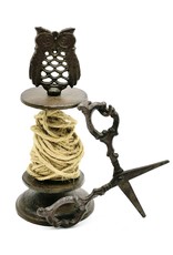 Trukado Miscellaneous - Twine Holder Owl and Scissors Decorative Ornament