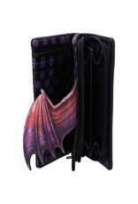 NemesisNow Fantasy wallets and purses - Embossed Purse Take Flight  (Purple) 18.5cm