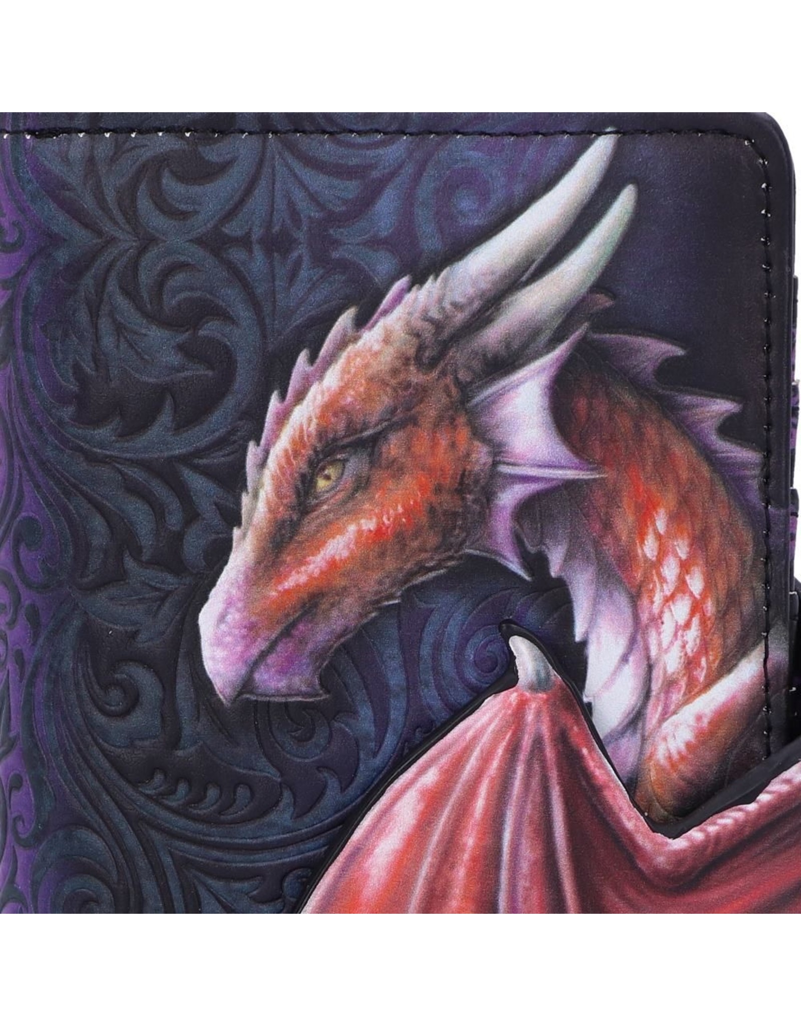 NemesisNow Fantasy wallets and purses - Embossed Purse Take Flight  (Purple) 18.5cm