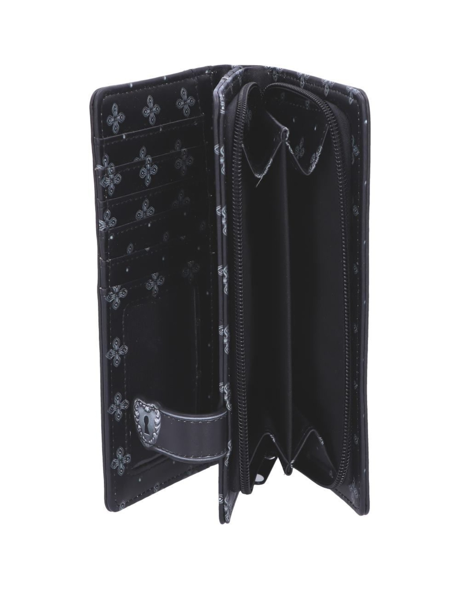 NemesisNow Gothic wallets and purses - Edgar's Raven Embossed Purse Nemesis Now