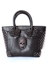 Dark Desire Gothic bags Steampunk bags - Gothic Handbag with Skull and Studs