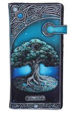 NemesisNow Gothic wallets and purses - Tree of Life Pagan Moon Embossed Purse