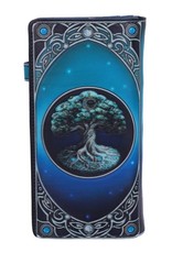 NemesisNow Gothic wallets and purses - Tree of Life Pagan Moon Embossed Purse