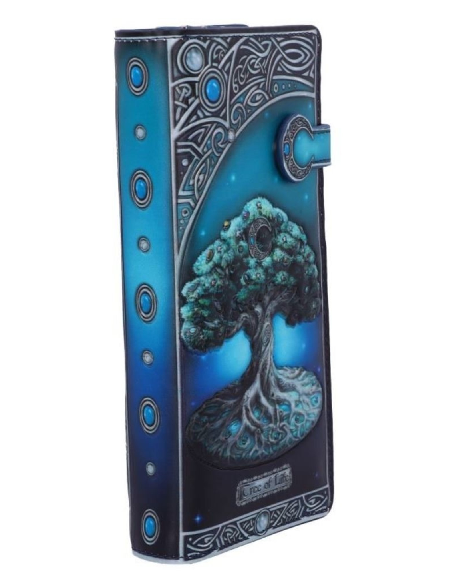 NemesisNow Gothic wallets and purses - Tree of Life Pagan Moon Embossed Purse