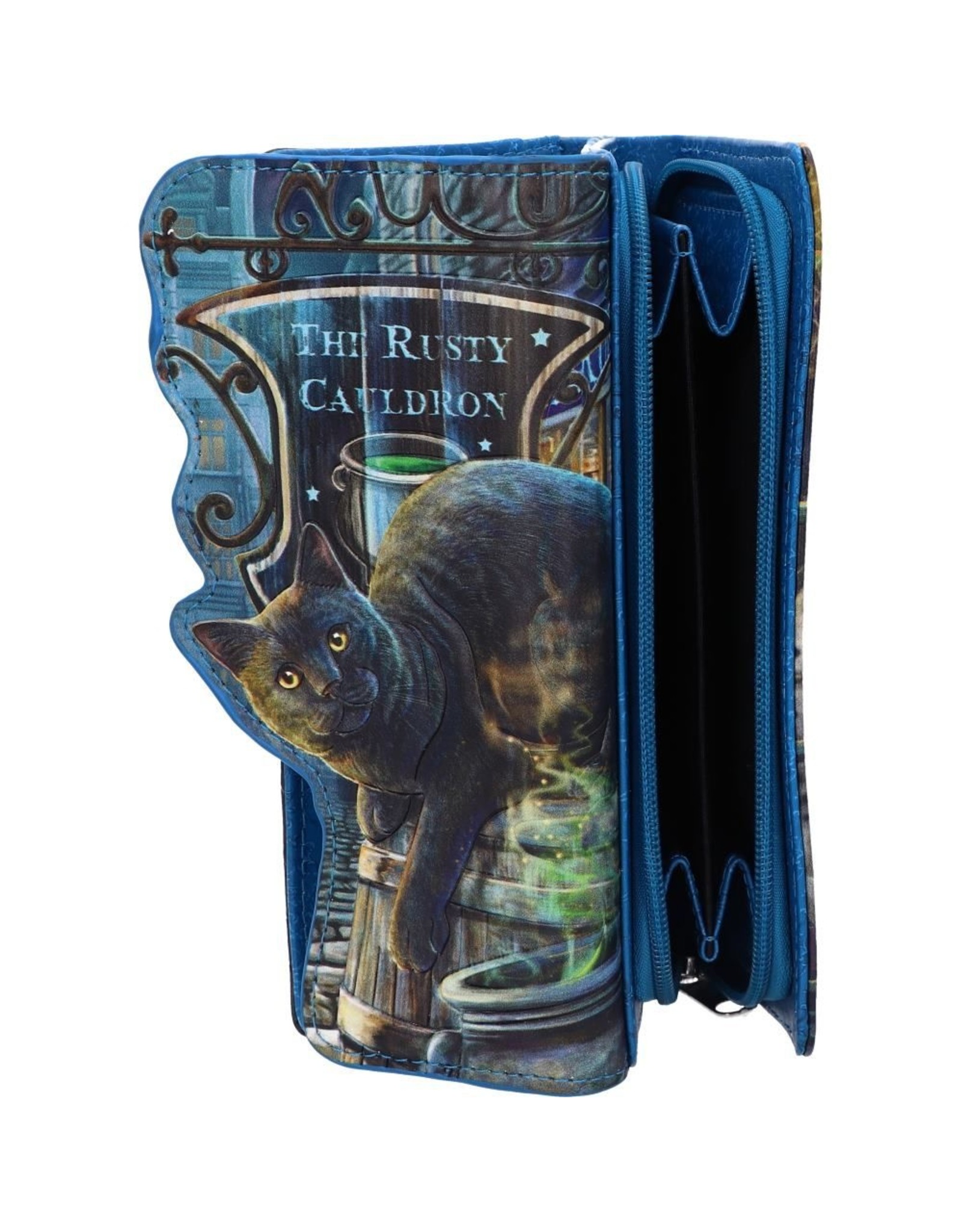 NemesisNow Fantasy wallets and purses - Rusty Cauldron Embossed Purse -Lisa Parker