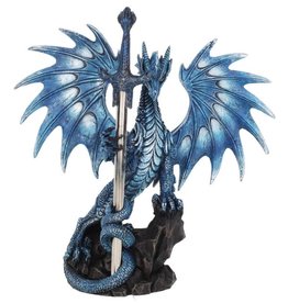 NemesisNow Sea Blade Letter Opener Blue Dragon Figurine -  Ruth Thompson