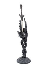 Alator Giftware & Lifestyle -   Celtic Realm Letter Opener Black Dragon Sword 30cm