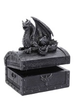 Alator Gothic and Steampunk accessories - Sacred Keeper Dragon Treasure Chest 14.5cm