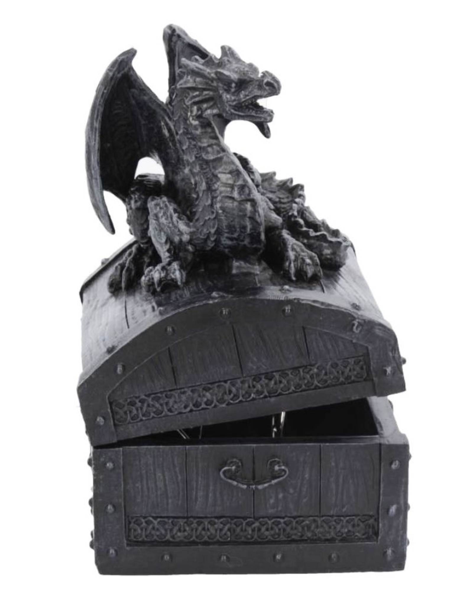 Alator Gothic and Steampunk accessories - Sacred Keeper Dragon Treasure Chest 14.5cm