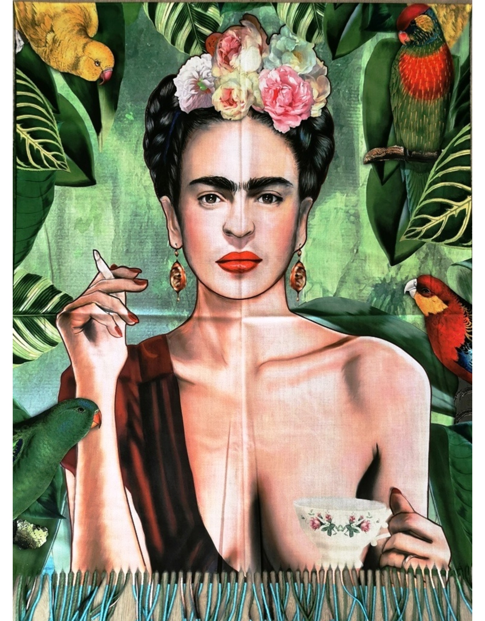 Trukado Miscellaneous - Shawl-Wraparound Frida Kahlo