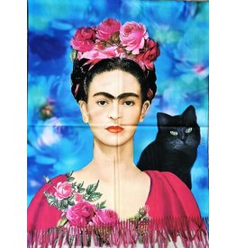 Sjaal-Omslagdoek Frida Kahlo 180cm x 70cm
