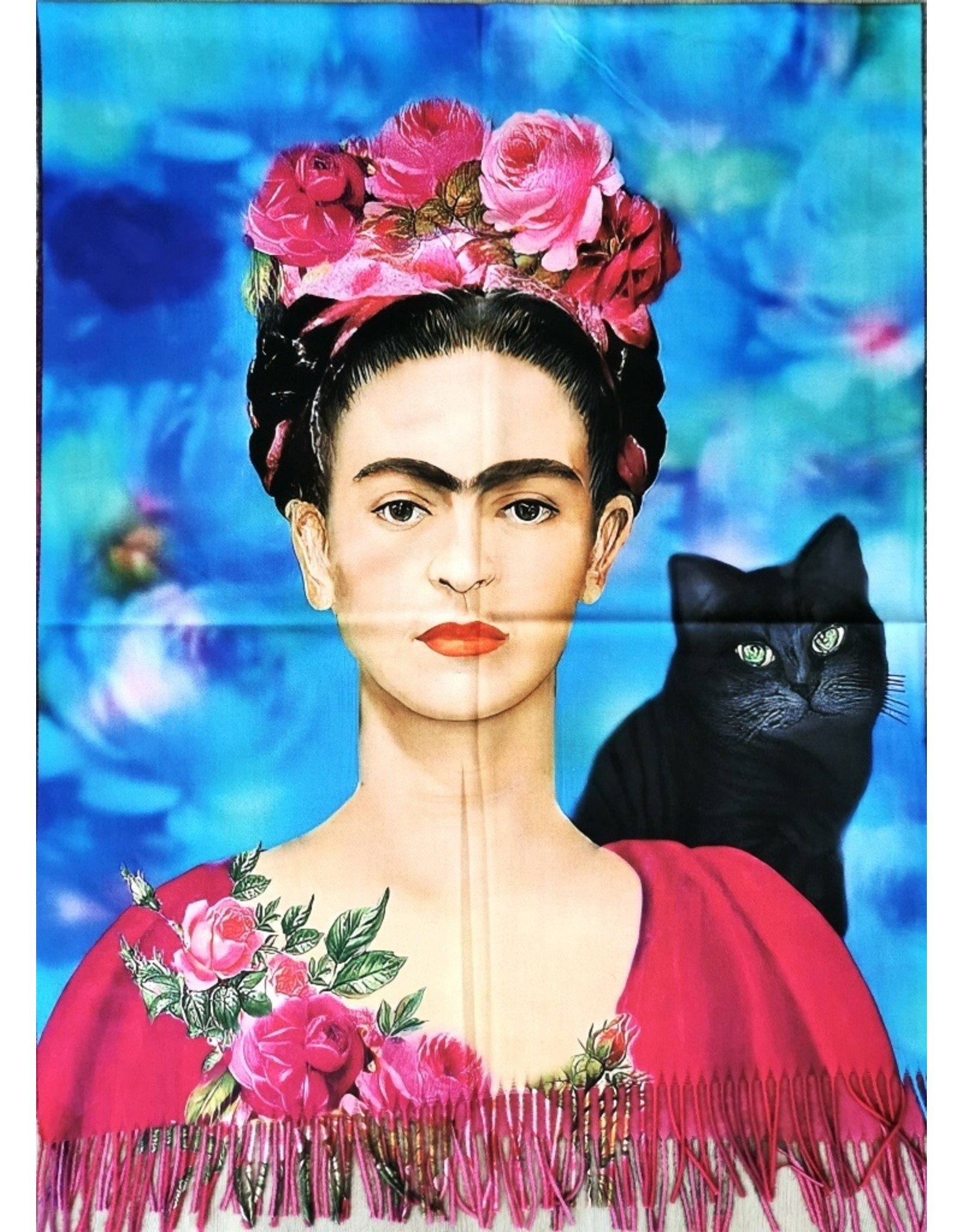 Trukado Miscellaneous - Shawl-Wraparound Frida Kahlo 180cm x 70cm