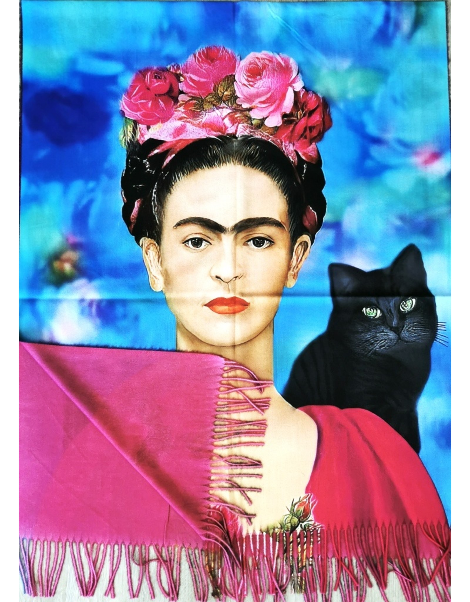 Trukado Miscellaneous - Shawl-Wraparound Frida Kahlo 180cm x 70cm