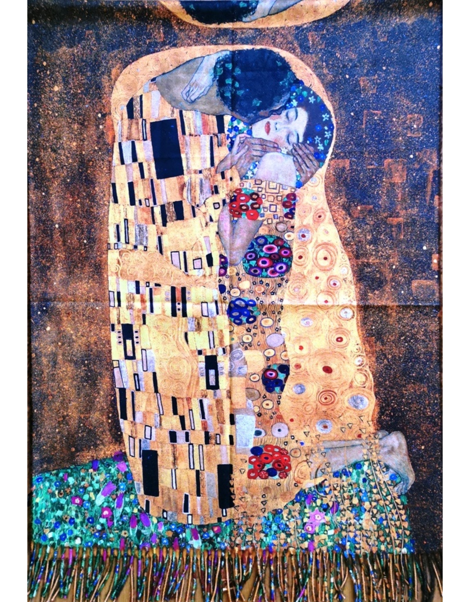 Miscellaneous - Wrap - Shawl The Kiss  - Gustav Klimt 180cm