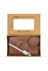 Hide & Stitches Leren riemen en buckles - Hide & Stitches Leren Barbecue / Grill Schort & Toebehoren Set