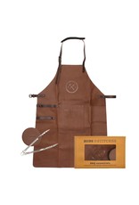 Hide & Stitches Leather belts and buckles - Hide & Stitches Leather Barbecue / Grill Apron & Essentials Set