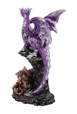 Trukado Giftware Figurines Collectables - Hatchling Protection Dragon and Dragonling 15.2cm