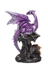 Trukado Giftware Figurines Collectables - Hatchling Protection Dragon and Dragonling 15.2cm