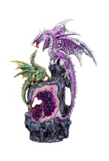 Trukado Giftware Figurines Collectables - Creators Call Dragon and Dragonling Light Up Ornament