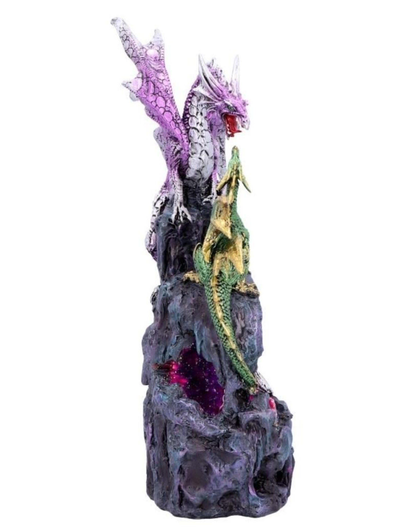 Trukado Giftware Figurines Collectables - Creators Call Dragon and Dragonling Light Up Ornament