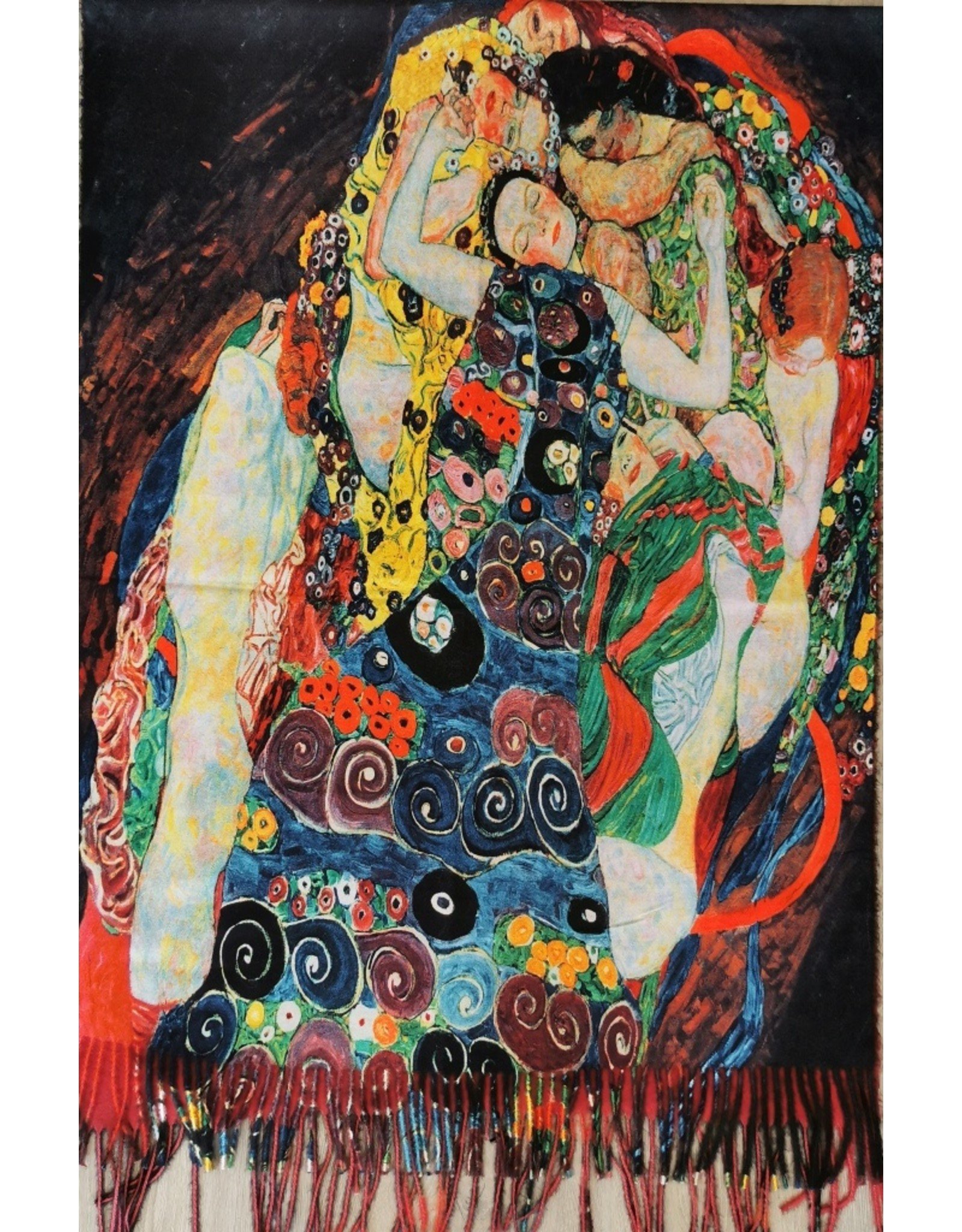 Miscellaneous - Omslagdoek - Sjaal De Maagd Gustav Klimt 180cm