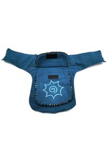 Trukado Fashion bags - Fanny Pack in Soft Colorful Cotton  blue