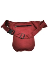 Trukado Fashion bags - Fanny Pack in Soft Colorful Cotton  Red