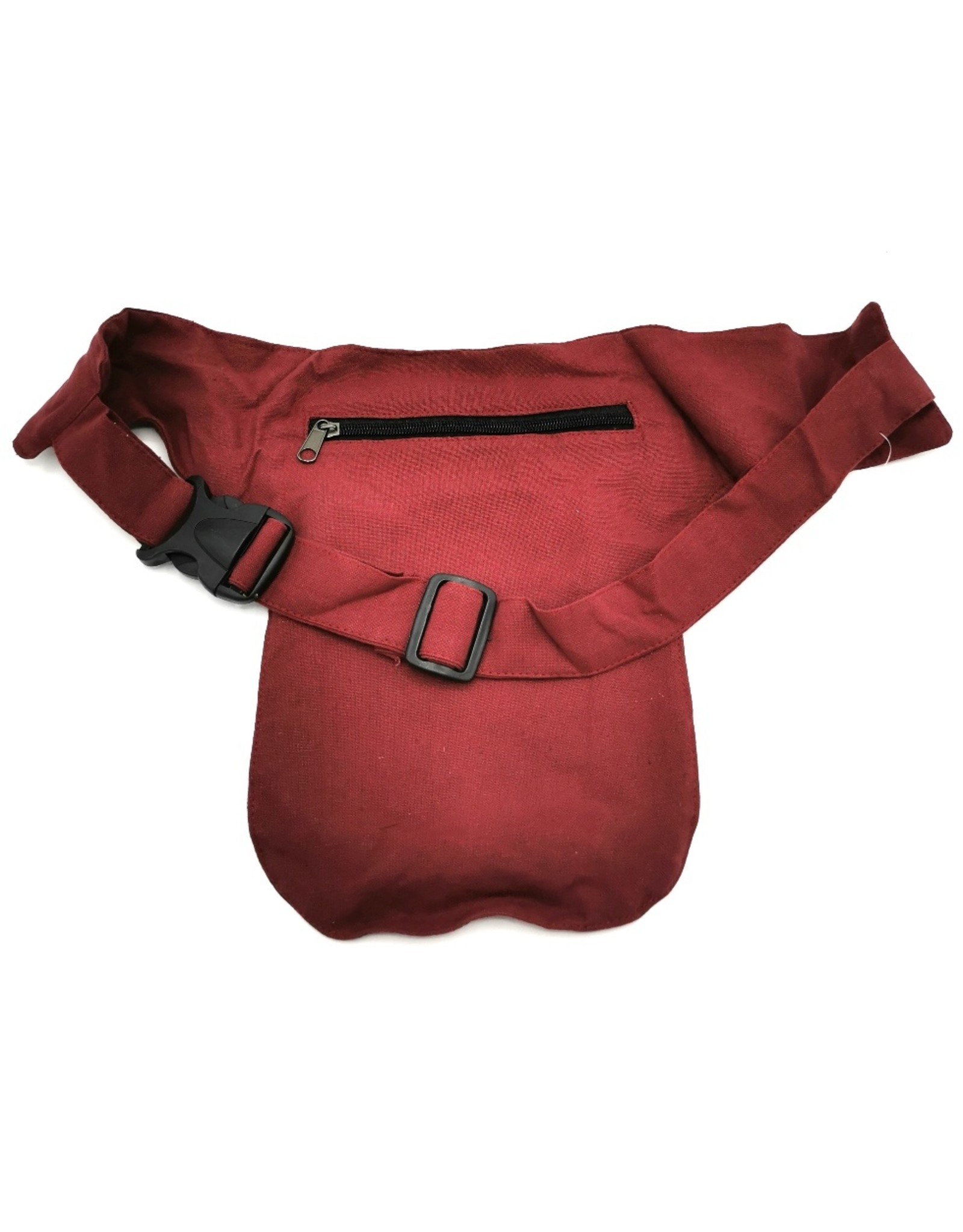 Trukado Fashion bags - Fanny Pack in Soft Colorful Cotton  Red