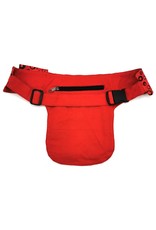 Trukado Fashion bags - Fanny Pack Fantasy in Colorful Cotton  Red