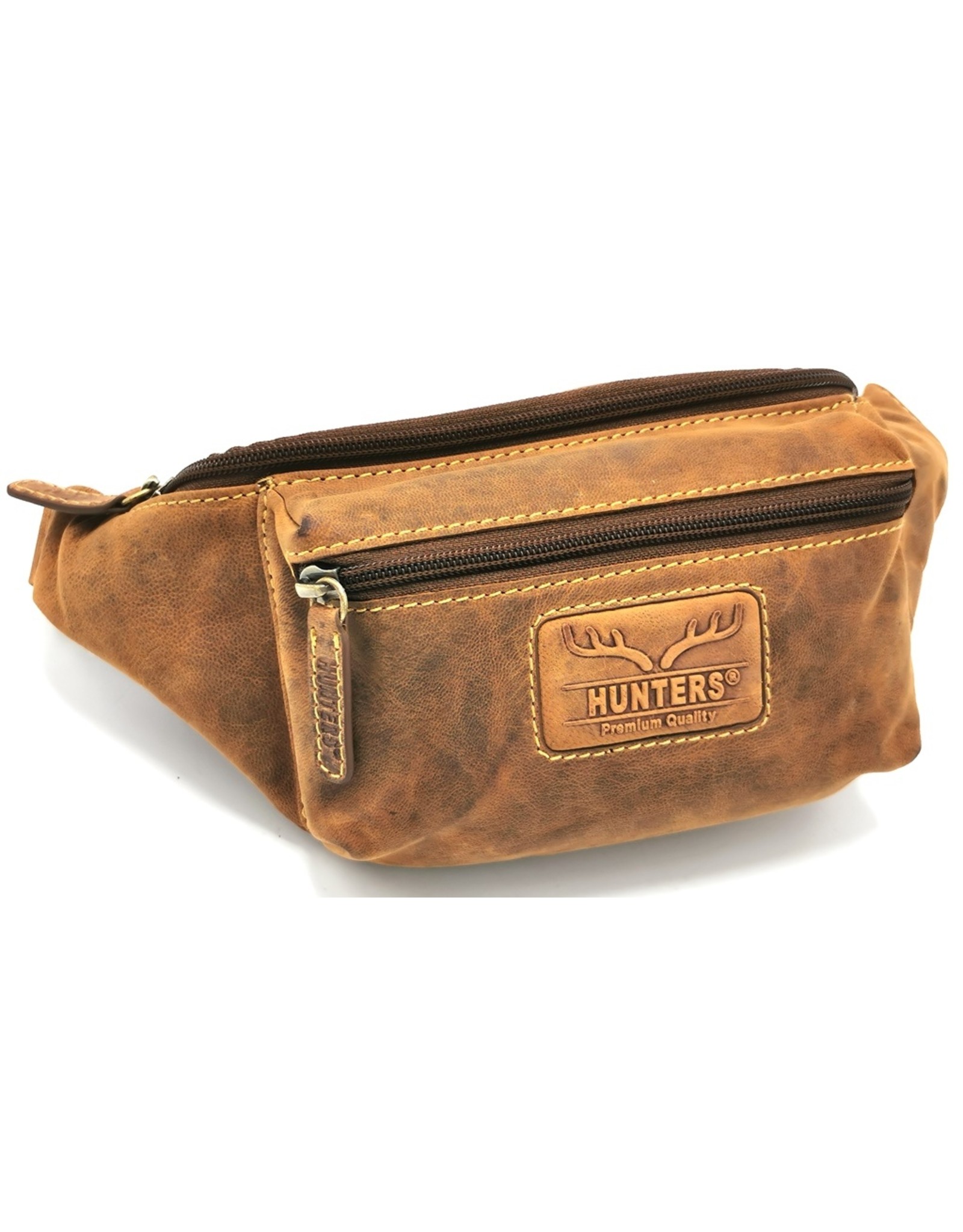 Hunters Leather bags - Hunters Leather Fanny bag "Comp" Brown