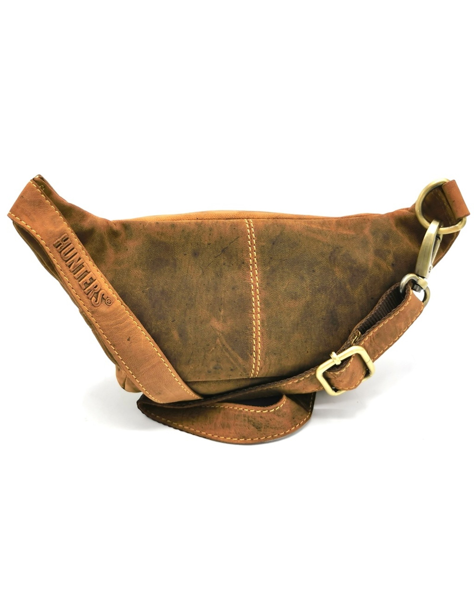 Hunters Leather bags - Hunters Leather Fanny bag "Comp" Brown