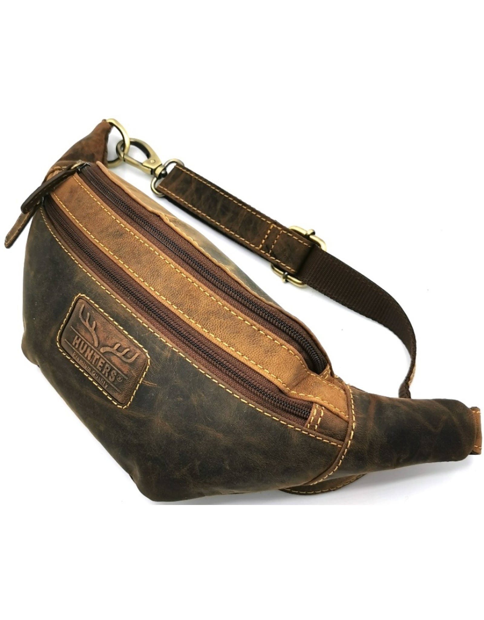 Hunters Leather bags - Hunters Leather Fanny pack "Origin" Brown