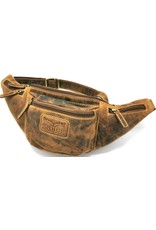 Hunters Leather bags - Hunters Leather Waist bag "Box-1" Brown