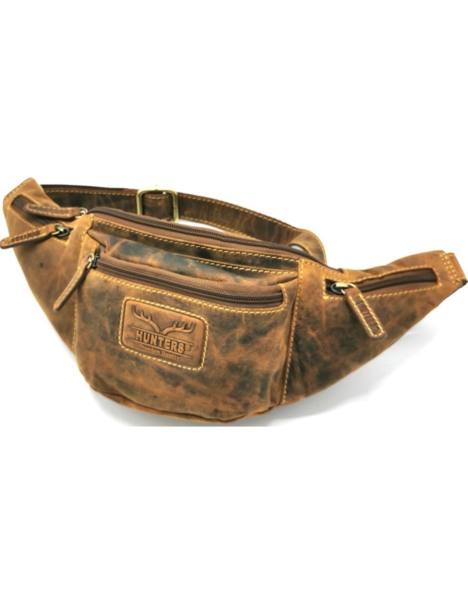 Hunters Leather bags - Hunters Leather Waist bag "Box-1" Brown